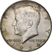 United States, Half Dollar, Kennedy Half Dollar, 1964, Denver, Silver