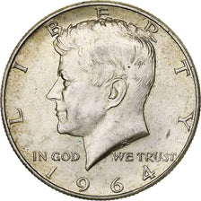 United States, Half Dollar, Kennedy Half Dollar, 1964, Philadelphia, Silver