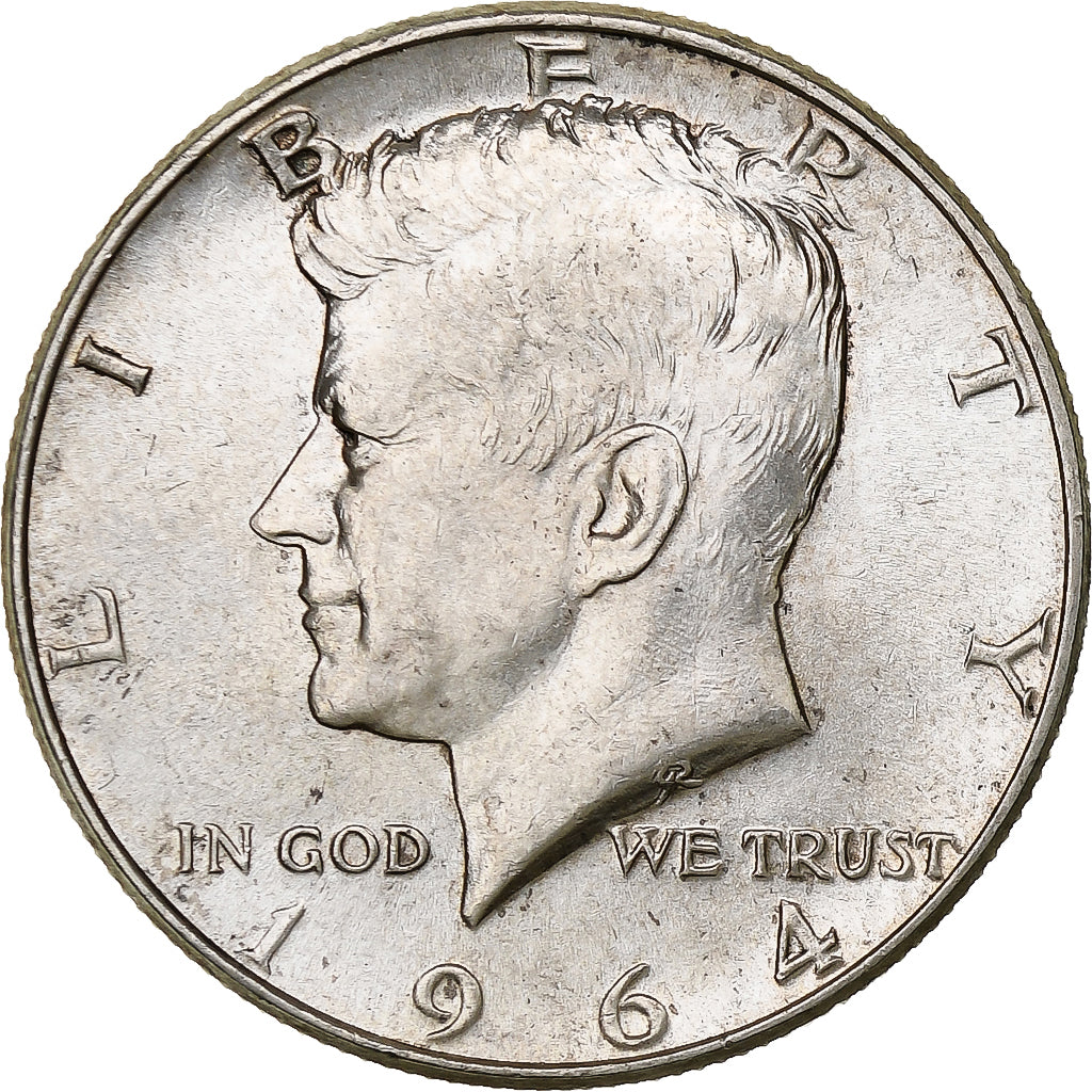 United States, Half Dollar, Kennedy Half Dollar, 1964, Philadelphia, Silver