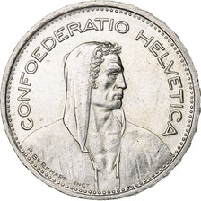 Switzerland, 5 Francs, 1953, Bern, Silver, AU(55-58), KM:40