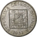 Checoslováquia, 10 Korun, 1932, Prata, AU(55-58), KM:15