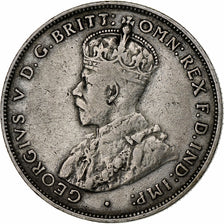 Australia, George V, Florin, 1936, Melbourne, Silver, EF(40-45), KM:27