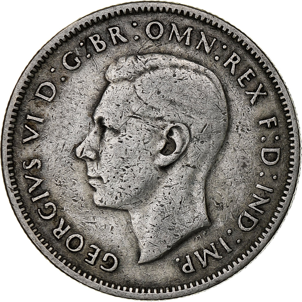 Australia, George VI, Florin, 1940, Silver, EF(40-45), KM:40