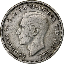 Australia, George VI, Florin, 1942, Melbourne, Silver, EF(40-45), KM:40