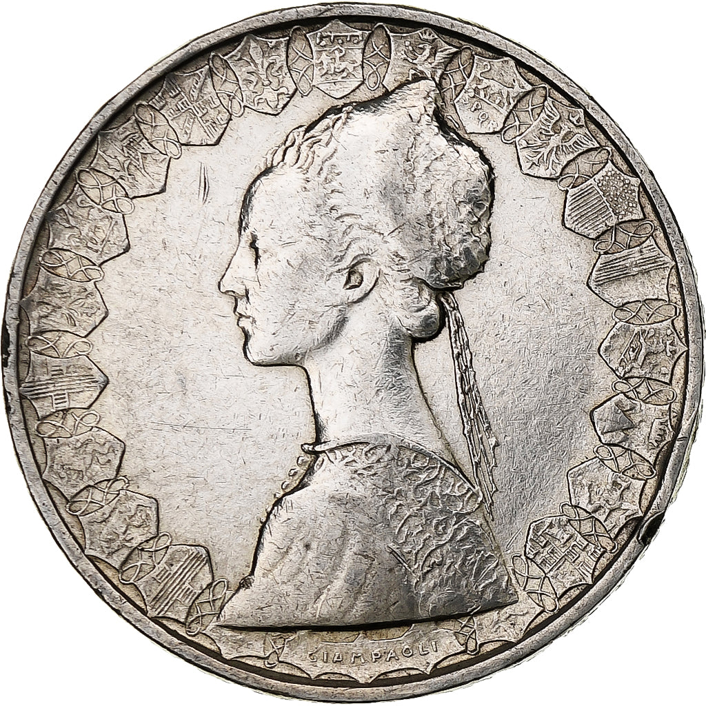 Italy, 500 Lire, 1958, Rome, Silver, VF(30-35), KM:98