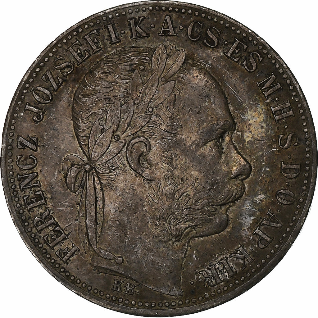 Hungary, Franz Joseph I, Forint, 1886, Silver, VF(30-35), KM:469