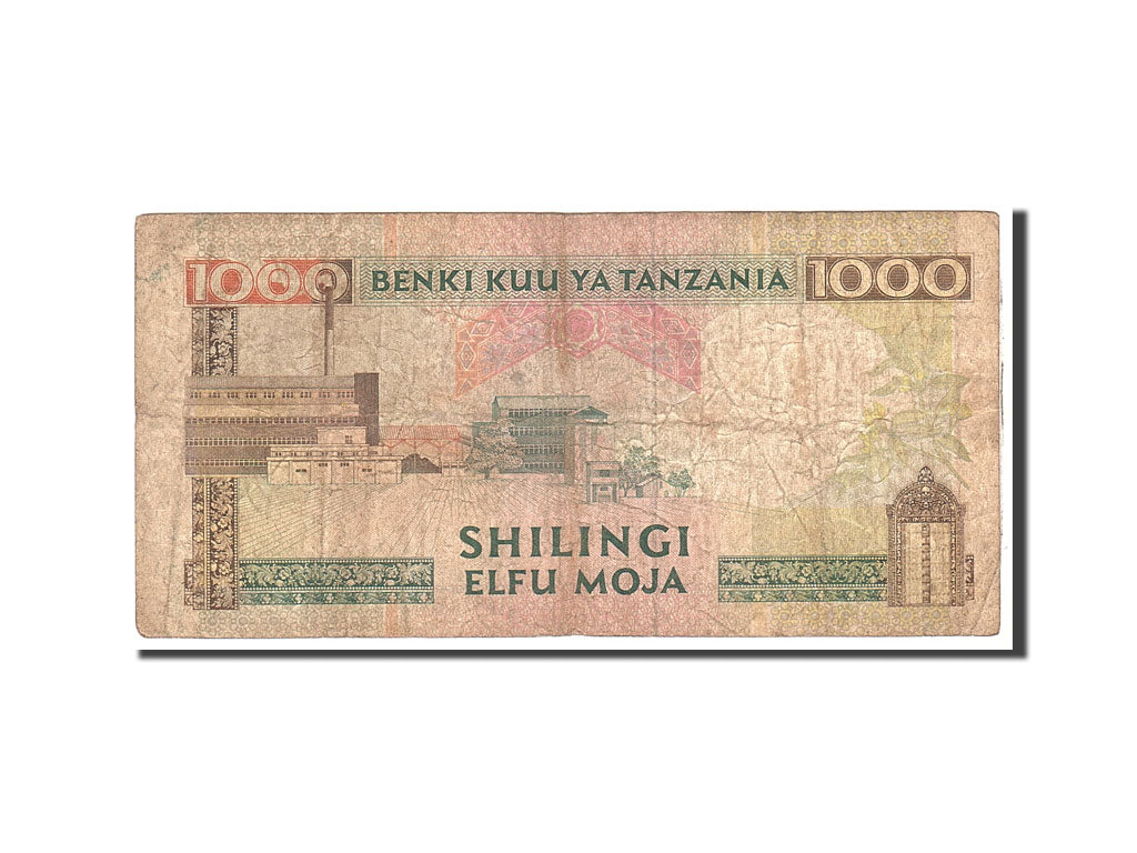 Banknote, Tanzania, 1000 Shilingi, 1993, Undated, KM:27A, VG(8-10)