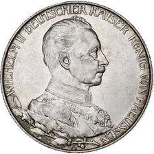 German States, PRUSSIA, Wilhelm II, 2 Mark, 1913, Berlin, Silver, AU(50-53)