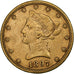 Moneta, USA, Coronet Head, $10, Eagle, 1897, U.S. Mint, San Francisco