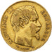 France, Napoléon III, 20 Francs, 1855, Lyon, Or, TTB, Gadoury:1061, KM:781.3