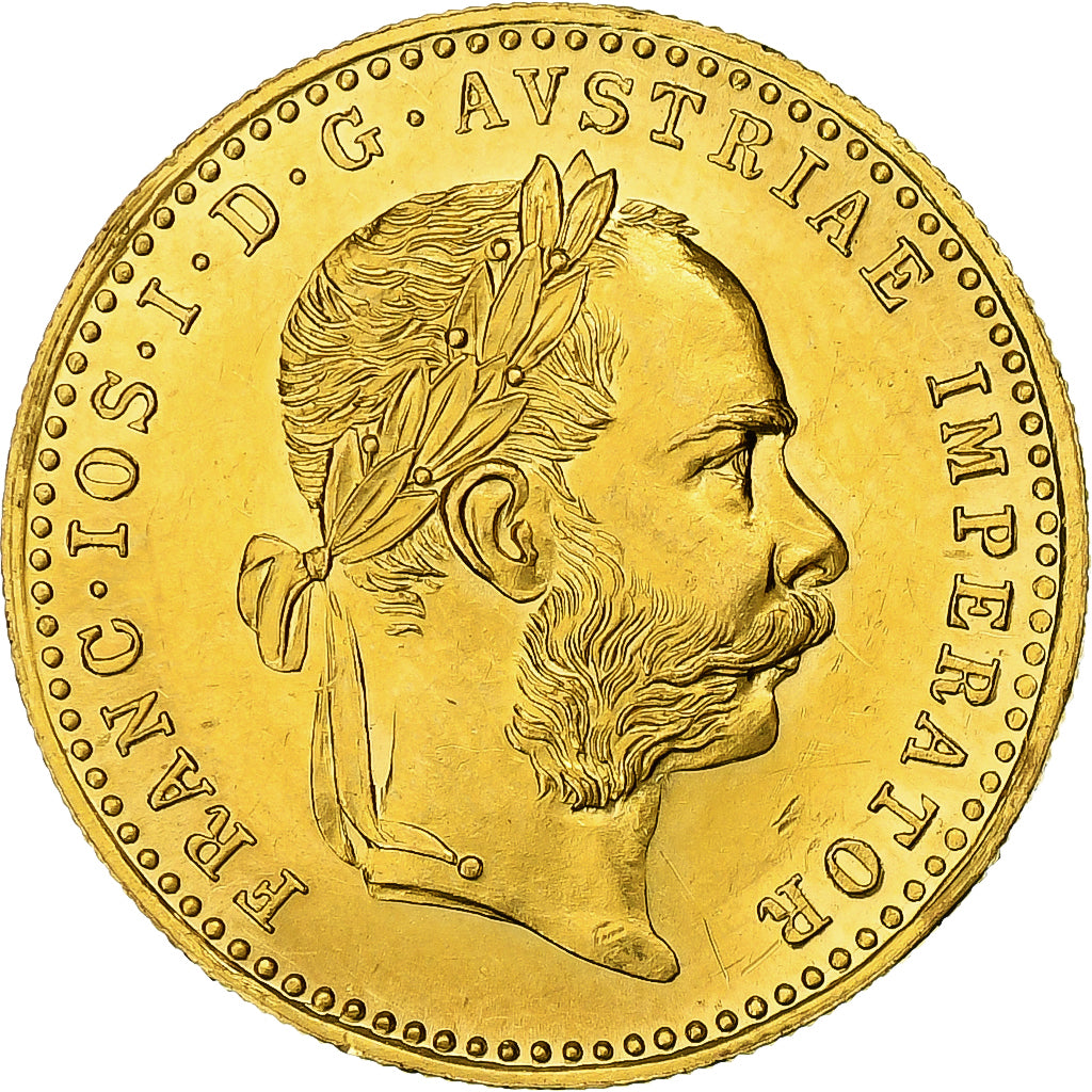 Monnaie, Autriche, Franz Joseph I, Ducat, 1915, Refrappe, SPL, Or, KM:2267