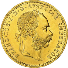 Monnaie, Autriche, Franz Joseph I, Ducat, 1915, Refrappe, SPL, Or, KM:2267