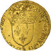 Coin, France, Louis XIII, Écu d'or, Ecu d'or, 1615, Paris, AU(50-53), Gold
