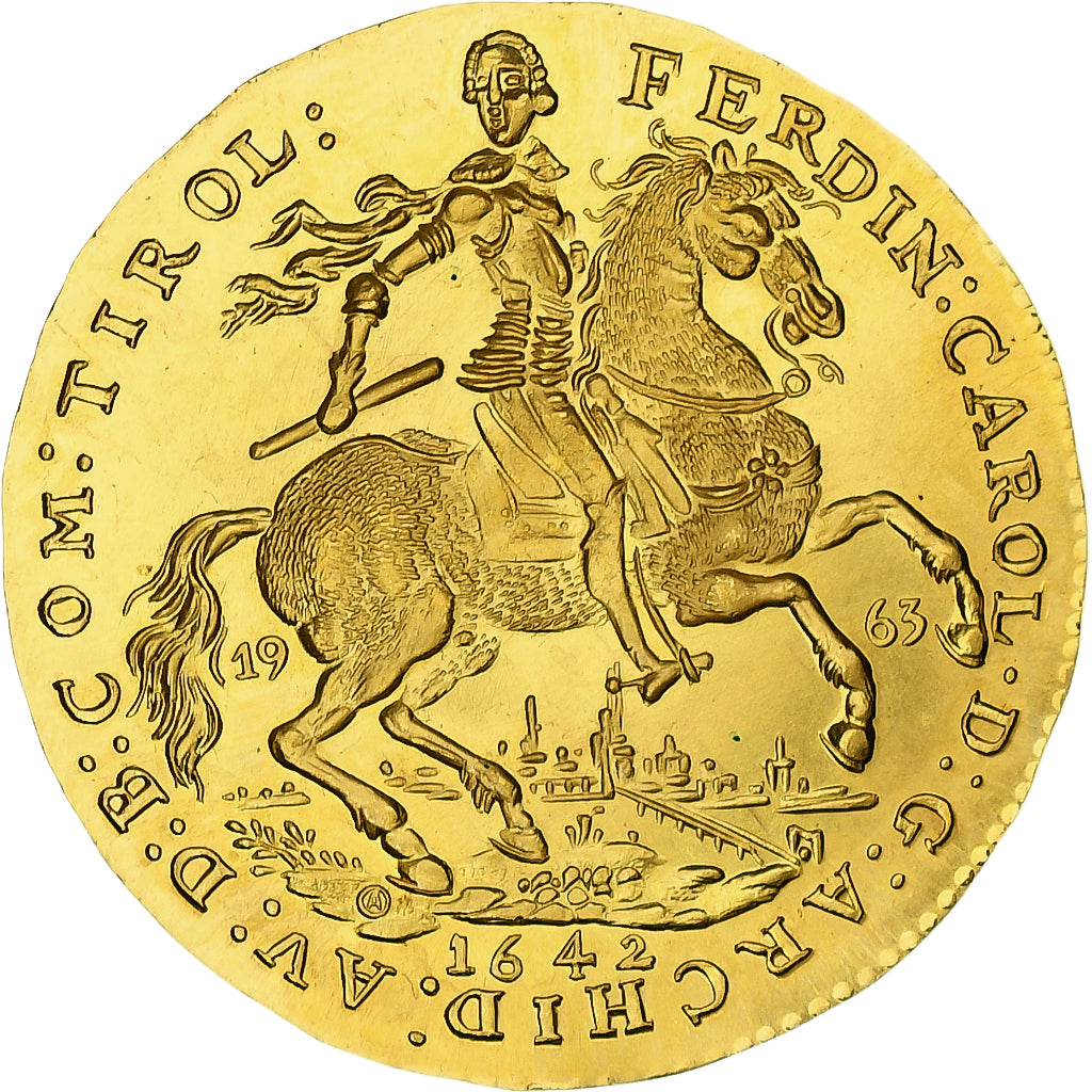 Austria, 2 Ducat, 1963, Gold, MS(63), KM:M29