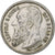 Belgio, Leopold II, 2 Francs, 2 Frank, 1909, Argento, BB+, KM:58.1