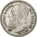 Belgium, Leopold II, 2 Francs, 2 Frank, 1909, Silver, AU(50-53), KM:58.1