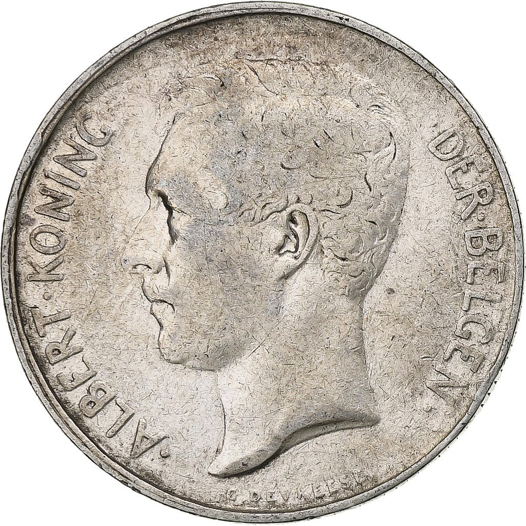 Belgium, 2 Francs, 2 Frank, 1911, Silver, VF(30-35), KM:74