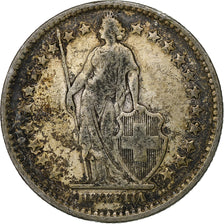 Switzerland, 2 Francs, 1913, Bern, Silver, VF(20-25), KM:21