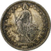 Switzerland, 2 Francs, 1913, Bern, Silver, VF(20-25), KM:21