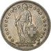 Switzerland, 2 Francs, 1940, Bern, Silver, VF(30-35), KM:21