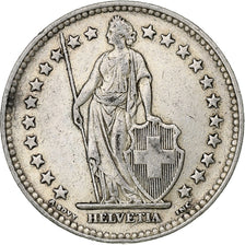 Switzerland, 2 Francs, 1940, Bern, Silver, VF(30-35), KM:21