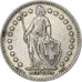Switzerland, 2 Francs, 1940, Bern, Silver, VF(30-35), KM:21