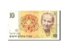 Israel, 10 New Sheqalim, 1992, Undated, KM:53c, EF(40-45)