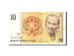 Israel, 10 New Sheqalim, 1992, Undated, KM:53c, EF(40-45)