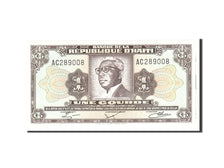 Haiti, 1 Gourde, 1919, KM:196a, Undated, UNC(65-70)
