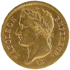FRANCE, Napoléon I, 40 Francs, 1812, Paris, AU(50-53), Gold, Gadoury #1084, 1...