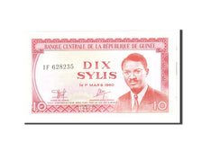 Banknote, Guinea, 10 Sylis, 1980, Undated, KM:23a, UNC(65-70)