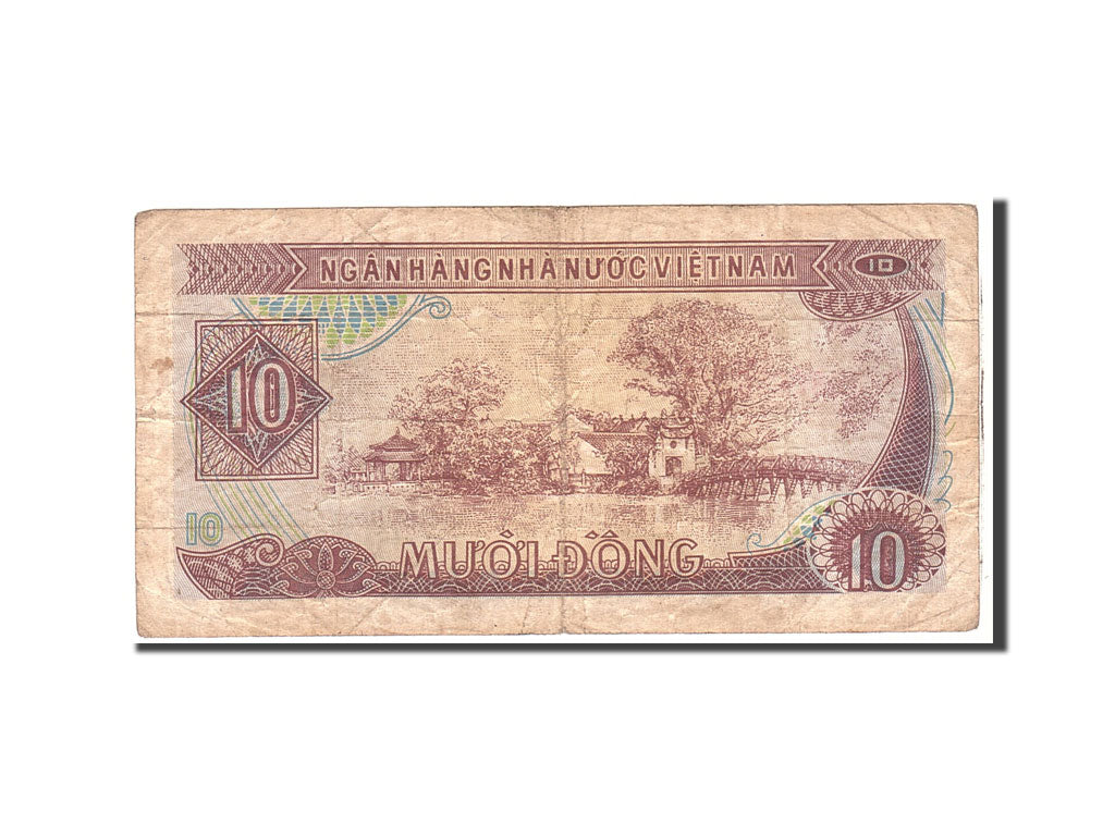 Banknote, Vietnam, 10 D<ox>ng, 1985, Undated, KM:93a, VF(20-25)