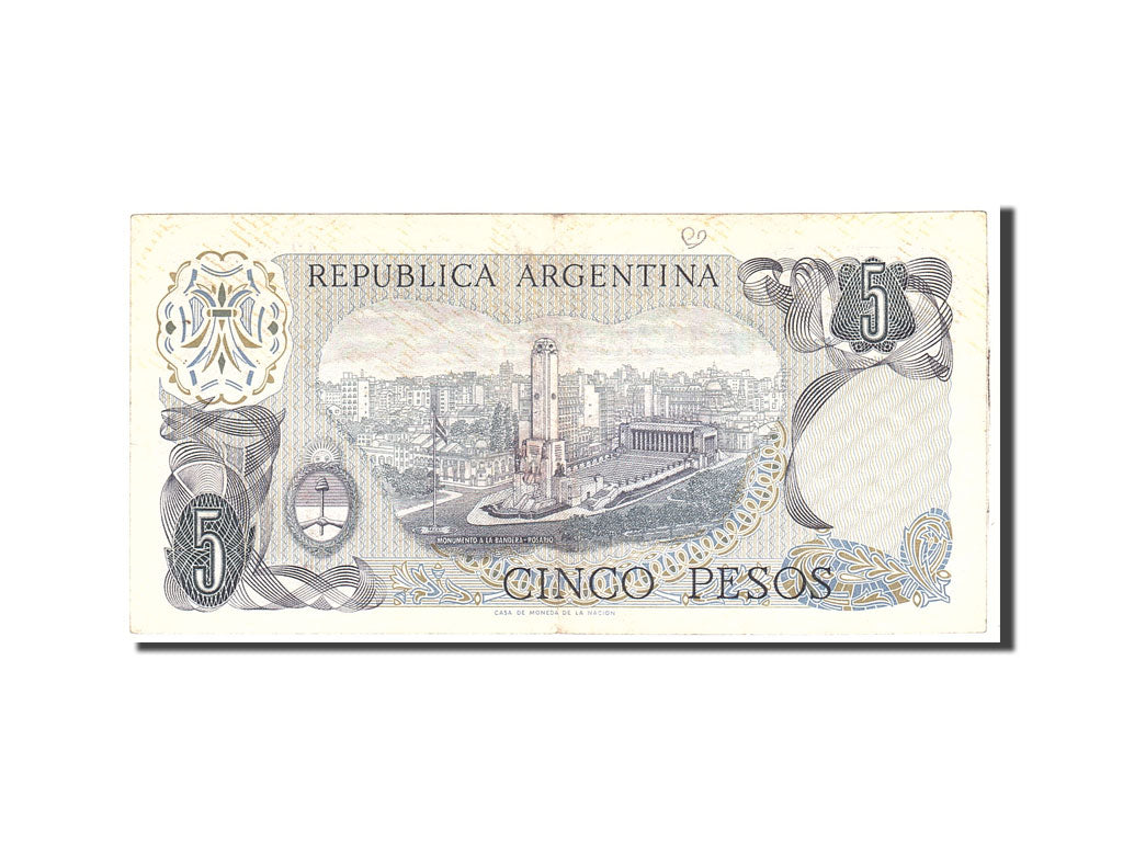 Argentina, 5 Pesos, 1971, Undated, KM:288, EF(40-45)