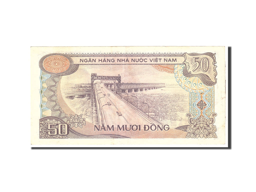 Vietnam, 50 D<ox>ng, 1985, Undated, KM:97a, EF(40-45)