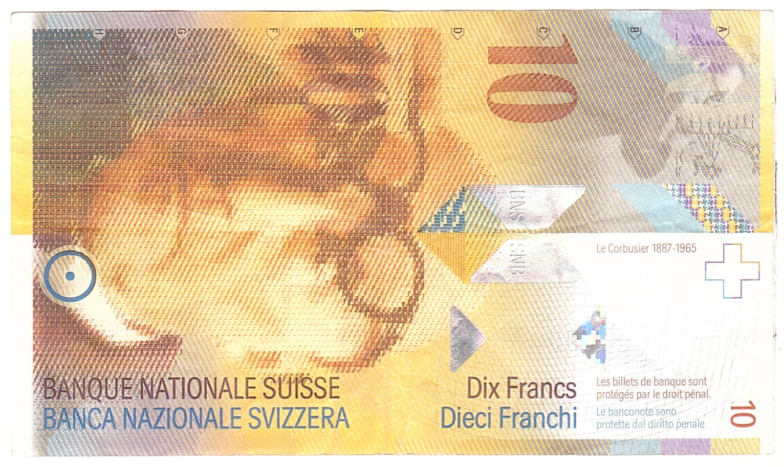 Banknote, Switzerland, 10 Franken, 2000, Undated, KM:67a, EF(40-45)
