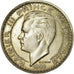 Coin, Monaco, 50 Francs, 1950, MS(60-62), Silver, Gadoury:125