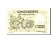 Banknot, Belgia, 50 Francs-10 Belgas, 1945, 1945-01-19, KM:106, EF(40-45)