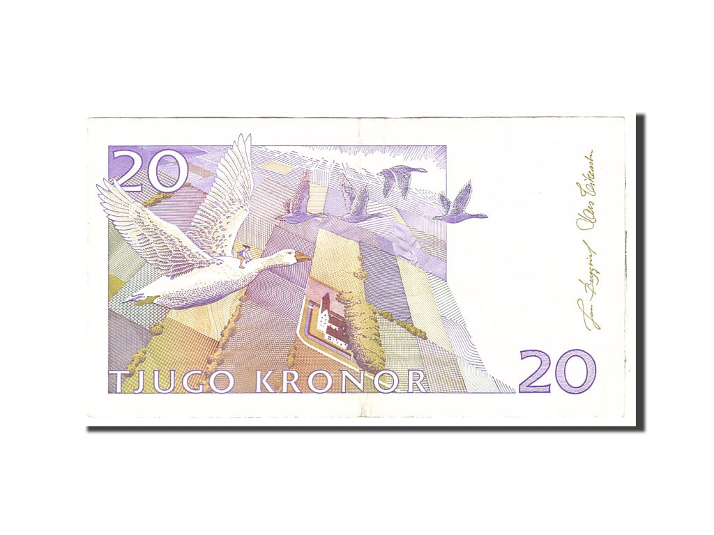 Sweden, 20 Kronor, 2003, Undated, KM:63b, EF(40-45)