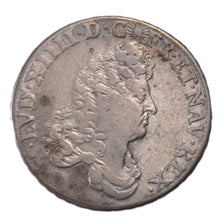 FRANCE, 1/2 Écu de Flandre, 1/2 ECU, 1686, Lille, KM #262.2, EF(40-45), Silver, 