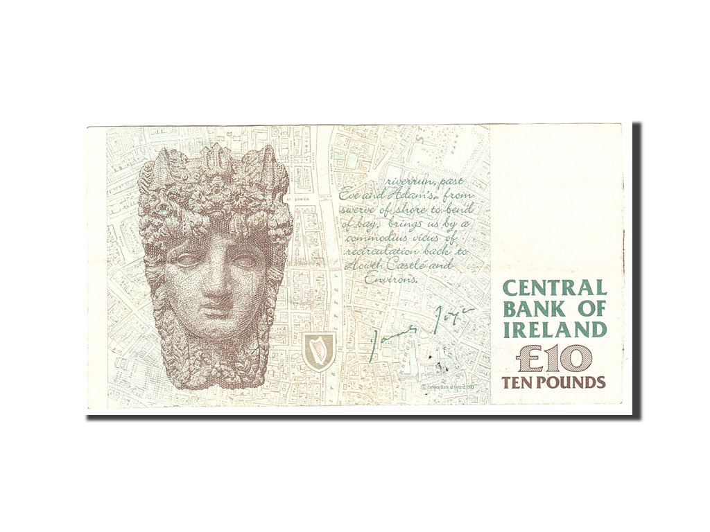 Ireland - Republic, 10 Pounds, 1999, 1999-07-02, KM:76b, EF(40-45)