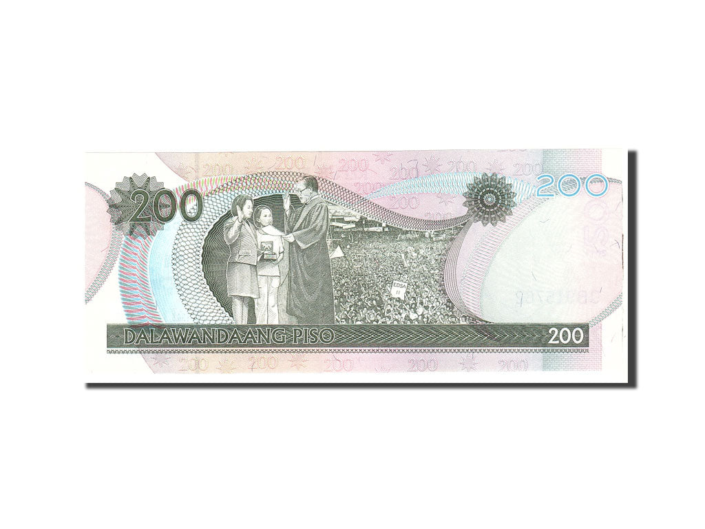 Banknote, Philippines, 200 Piso, 2011, Undated, KM:203a, UNC(65-70)