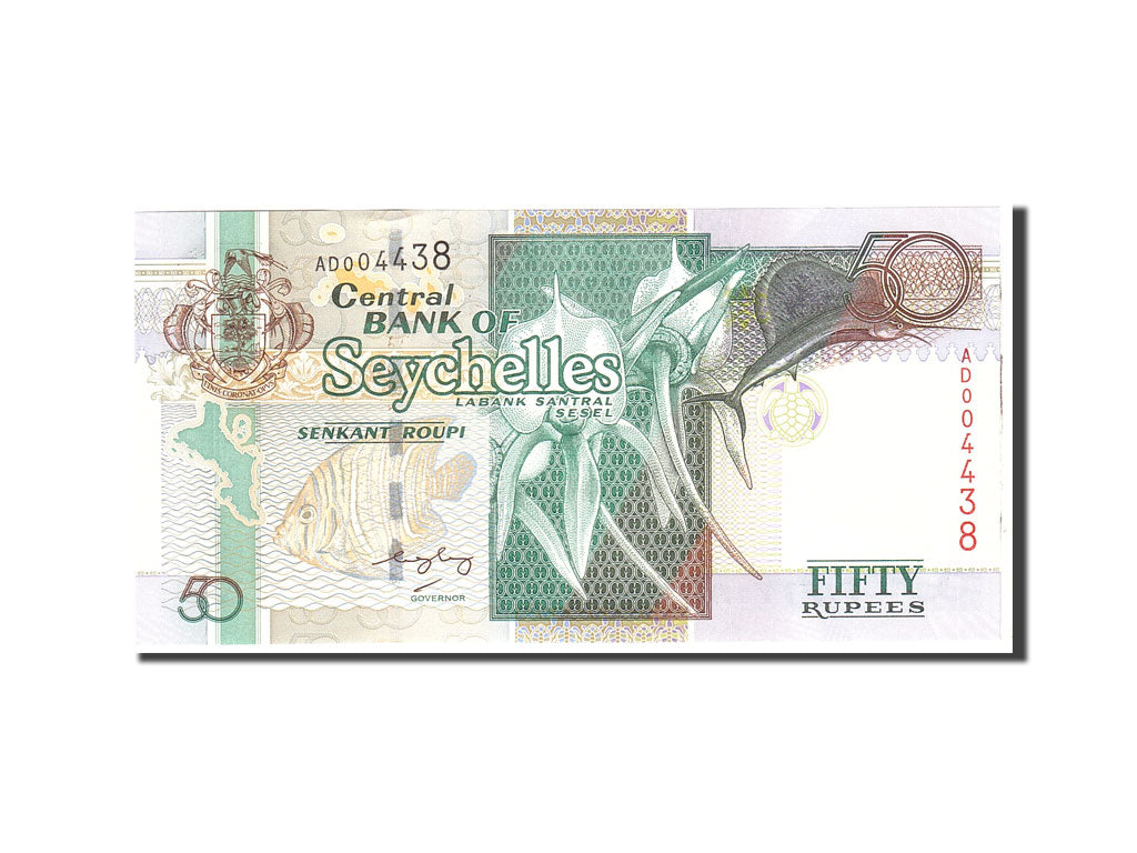 Seychelles, 50 Rupees, 2011, Undated, KM:42, UNC(65-70)