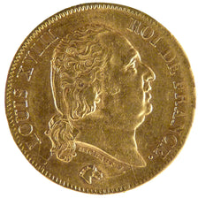 LOUIS XVIII, 40 Francs Or