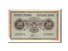 Finland, 50 Penniä, 1918, Undated, KM:34, EF(40-45)