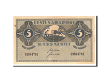 Banknot, Estonia, 5 Marka, 1919, Undated, KM:45a, EF(40-45)
