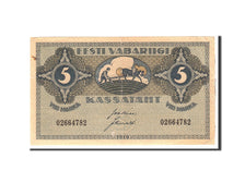 Banknot, Estonia, 5 Marka, 1919, Undated, KM:45a, EF(40-45)
