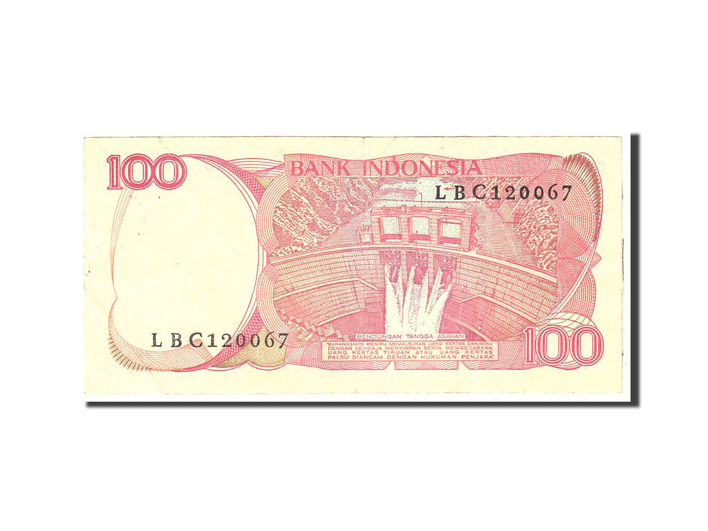 Indonesia, 100 Rupiah, 1984, Undated, KM:122b, EF(40-45)