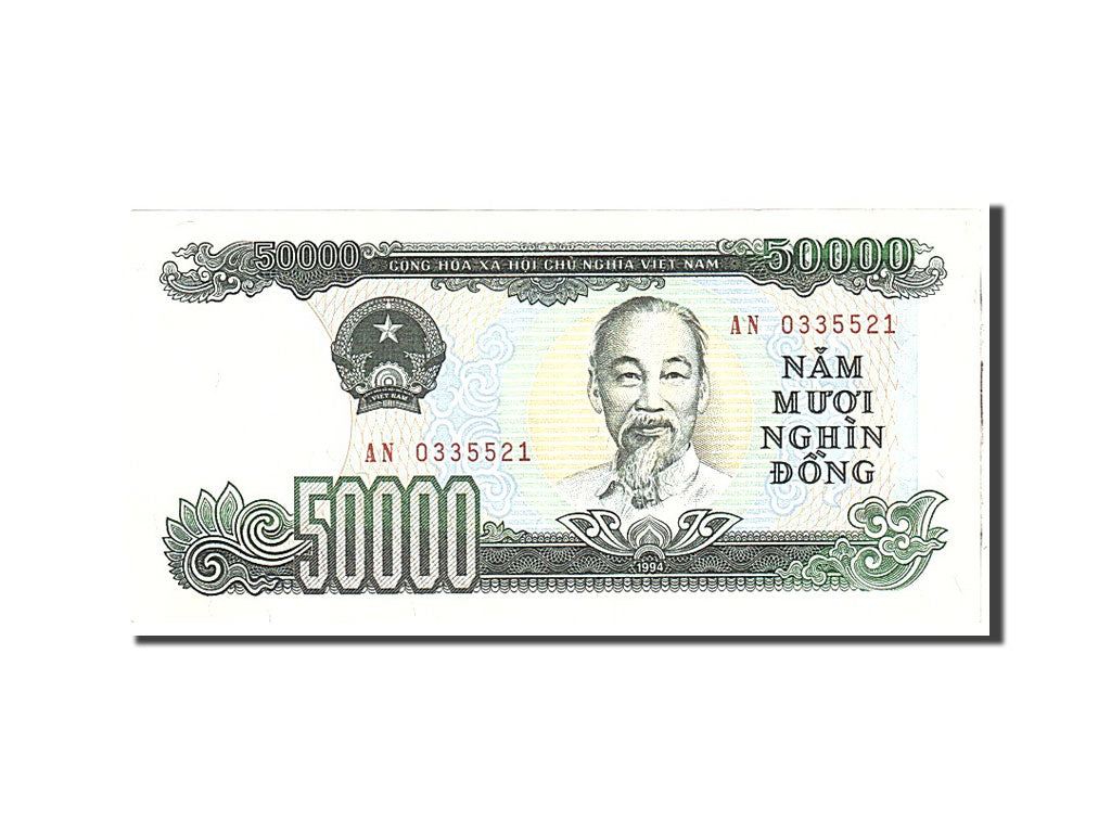 Banknot, Wietnam, 50,000 D<ox>ng, 1994, Undated, KM:116a, UNC(65-70)
