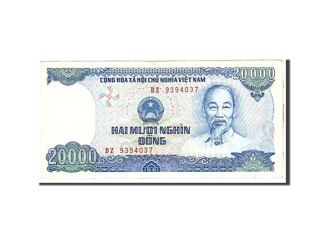 Viet Nam, 20,000 D<ox>ng, 1991, Undated, KM:110a, TTB