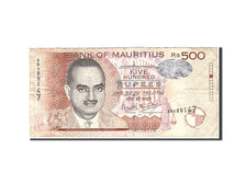 Biljet, Mauritius, 500 Rupees, 1999, Undated, KM:53, TTB